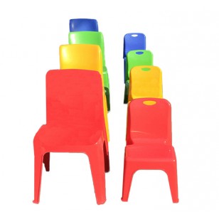塑料靠背椅子 