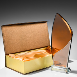 年會彩色水晶獎杯定制比賽製作榮譽頒獎獎牌定訂做禮品紀念品